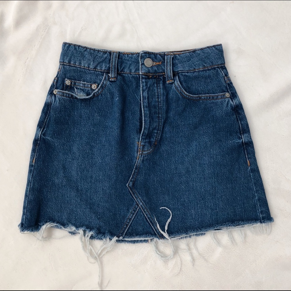 Denim skirt